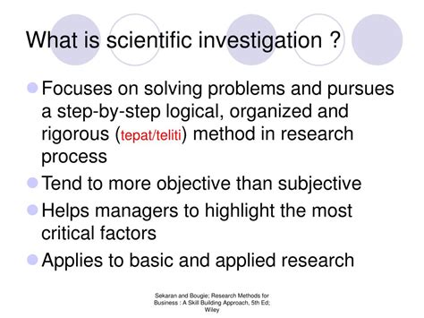 What Is Investigation In Research